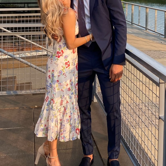 LoveShackFancy Weslan Midi Dress - Picture 8 of 9